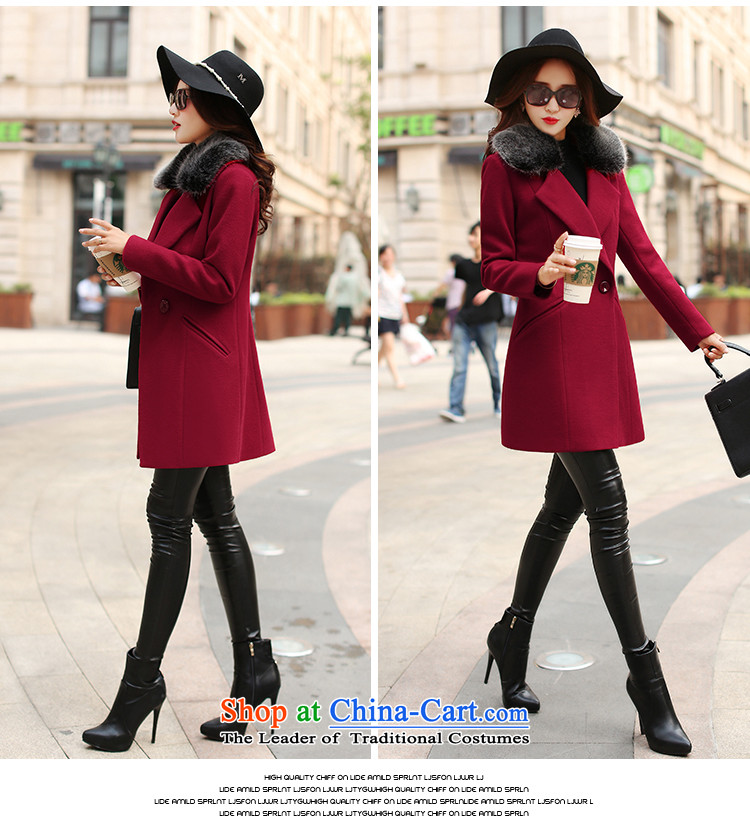 Women 2015 Fall/Winter Collections mirror the new graphics thin hair so Sau San jacket #N626 cherry red XL Photo, prices, brand platters! The elections are supplied in the national character of distribution, so action, buy now enjoy more preferential! As soon as possible.