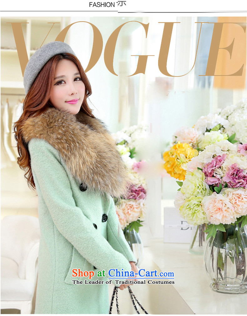 China, slave 2015 Fall/Winter Collections of autumn, the new Korean version in the medium to long term, Sau San Mao jacket for the bold? Nagymaros spend? female Z329 gross coats rose XXL picture, prices, brand platters! The elections are supplied in the national character of distribution, so action, buy now enjoy more preferential! As soon as possible.