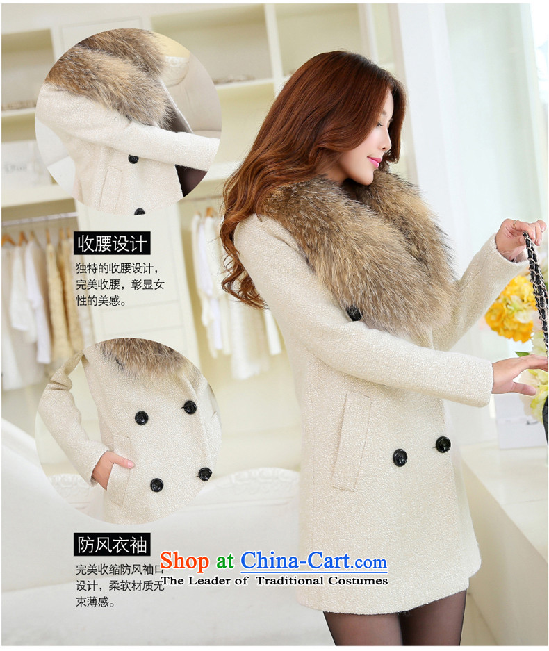 China, slave 2015 Fall/Winter Collections of autumn, the new Korean version in the medium to long term, Sau San Mao jacket for the bold? Nagymaros spend? female Z329 gross coats rose XXL picture, prices, brand platters! The elections are supplied in the national character of distribution, so action, buy now enjoy more preferential! As soon as possible.