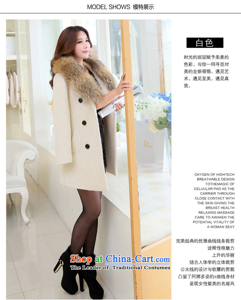 China, slave 2015 Fall/Winter Collections of autumn, the new Korean version in the medium to long term, Sau San Mao jacket for the bold? Nagymaros spend? female Z329 gross coats rose XXL picture, prices, brand platters! The elections are supplied in the national character of distribution, so action, buy now enjoy more preferential! As soon as possible.