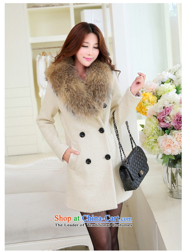 China, slave 2015 Fall/Winter Collections of autumn, the new Korean version in the medium to long term, Sau San Mao jacket for the bold? Nagymaros spend? female Z329 gross coats rose XXL picture, prices, brand platters! The elections are supplied in the national character of distribution, so action, buy now enjoy more preferential! As soon as possible.