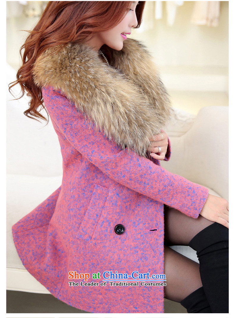 China, slave 2015 Fall/Winter Collections of autumn, the new Korean version in the medium to long term, Sau San Mao jacket for the bold? Nagymaros spend? female Z329 gross coats rose XXL picture, prices, brand platters! The elections are supplied in the national character of distribution, so action, buy now enjoy more preferential! As soon as possible.