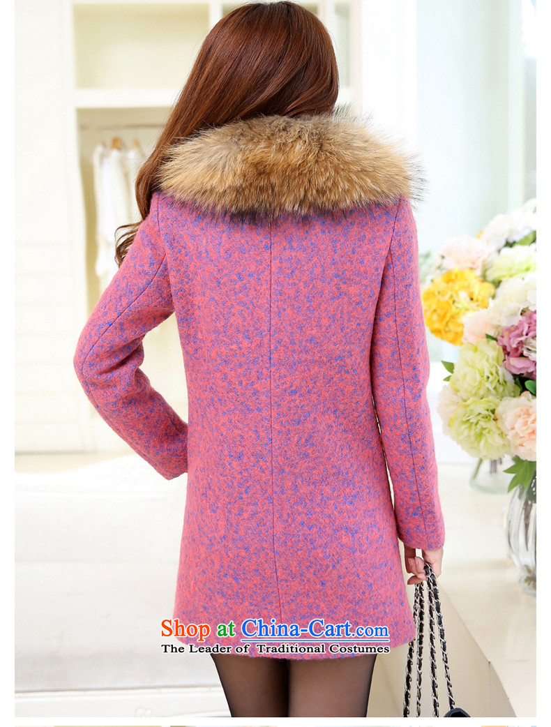 China, slave 2015 Fall/Winter Collections of autumn, the new Korean version in the medium to long term, Sau San Mao jacket for the bold? Nagymaros spend? female Z329 gross coats rose XXL picture, prices, brand platters! The elections are supplied in the national character of distribution, so action, buy now enjoy more preferential! As soon as possible.