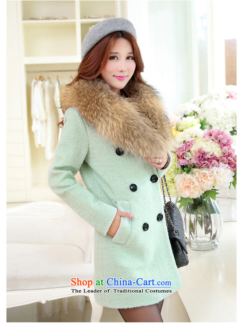 China, slave 2015 Fall/Winter Collections of autumn, the new Korean version in the medium to long term, Sau San Mao jacket for the bold? Nagymaros spend? female Z329 gross coats rose XXL picture, prices, brand platters! The elections are supplied in the national character of distribution, so action, buy now enjoy more preferential! As soon as possible.
