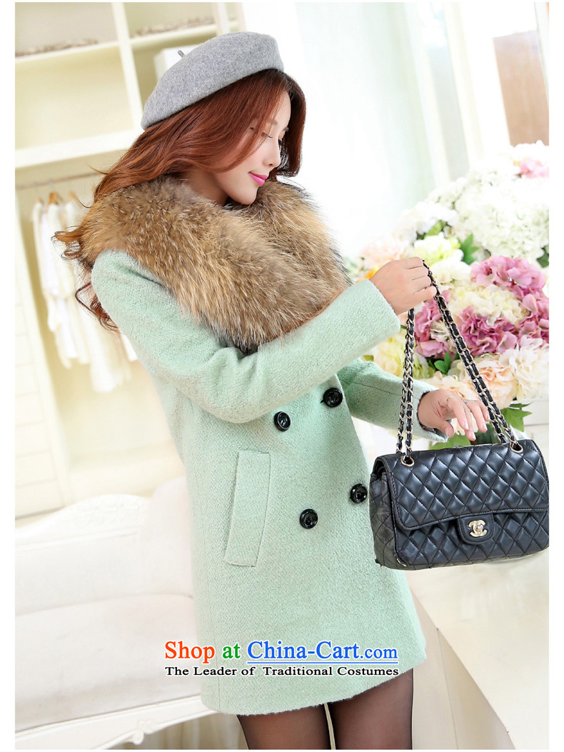 China, slave 2015 Fall/Winter Collections of autumn, the new Korean version in the medium to long term, Sau San Mao jacket for the bold? Nagymaros spend? female Z329 gross coats rose XXL picture, prices, brand platters! The elections are supplied in the national character of distribution, so action, buy now enjoy more preferential! As soon as possible.