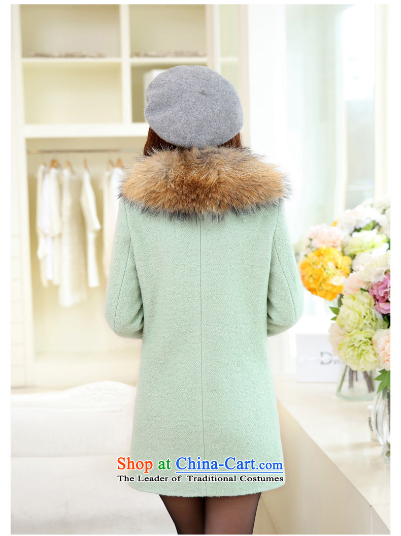 China, slave 2015 Fall/Winter Collections of autumn, the new Korean version in the medium to long term, Sau San Mao jacket for the bold? Nagymaros spend? female Z329 gross coats rose XXL picture, prices, brand platters! The elections are supplied in the national character of distribution, so action, buy now enjoy more preferential! As soon as possible.