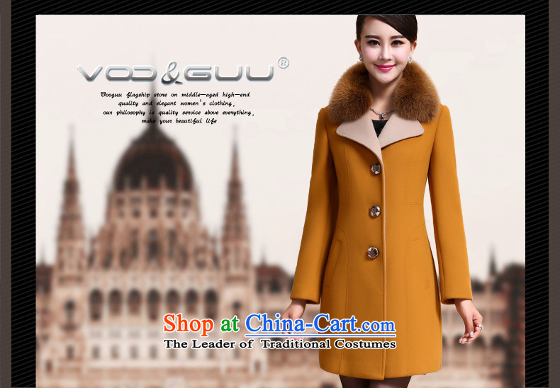 China, slave autumn and winter 2015 cashmere overcoat new girl? Long butted fox gross washable wool coat female Z238? Yellow XL Photo, prices, brand platters! The elections are supplied in the national character of distribution, so action, buy now enjoy more preferential! As soon as possible.