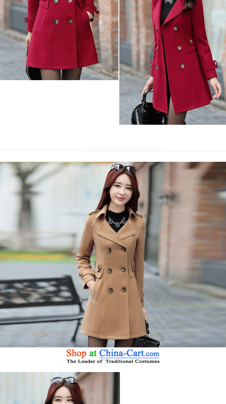 To Doi Connie gross? autumn and winter, female COAT 2015 Autumn for women Korean version of Sau San? 5893 gross coats female green L picture, prices, brand platters! The elections are supplied in the national character of distribution, so action, buy now enjoy more preferential! As soon as possible.