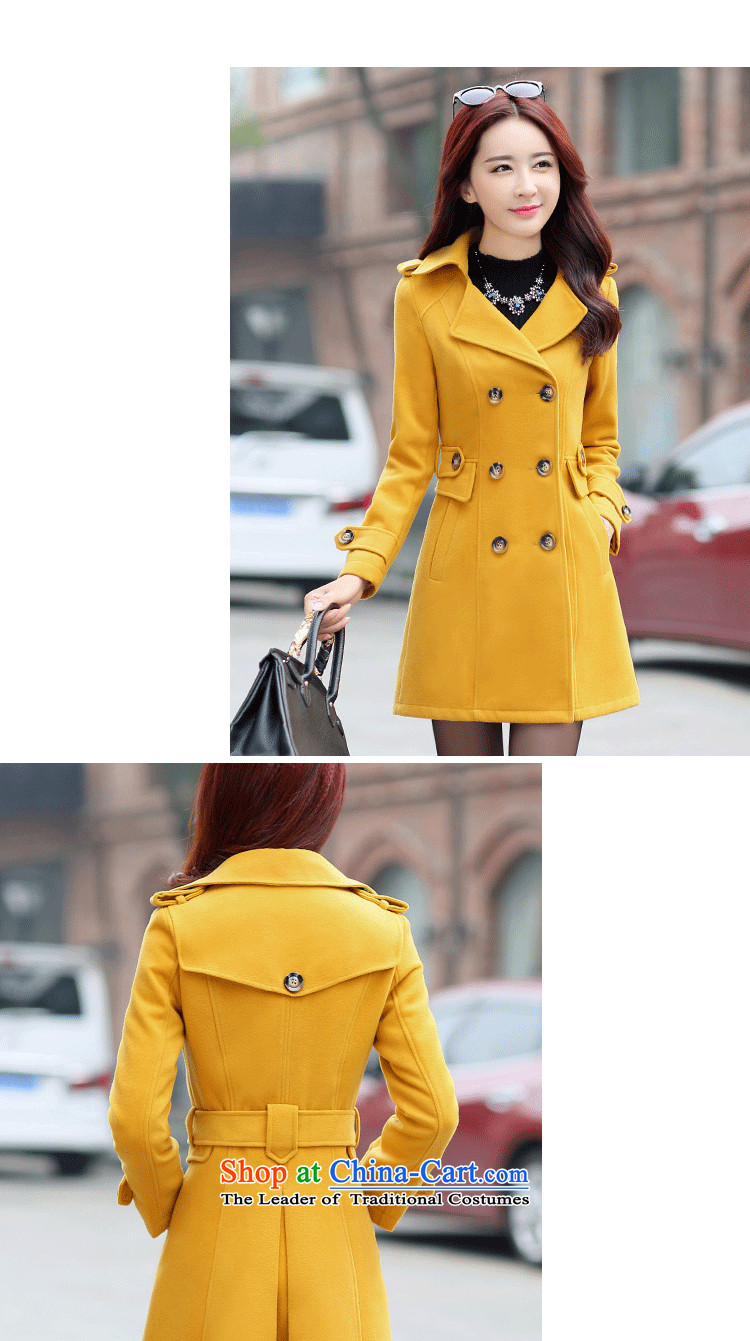 To Doi Connie gross? autumn and winter, female COAT 2015 Autumn for women Korean version of Sau San? 5893 gross coats female green L picture, prices, brand platters! The elections are supplied in the national character of distribution, so action, buy now enjoy more preferential! As soon as possible.