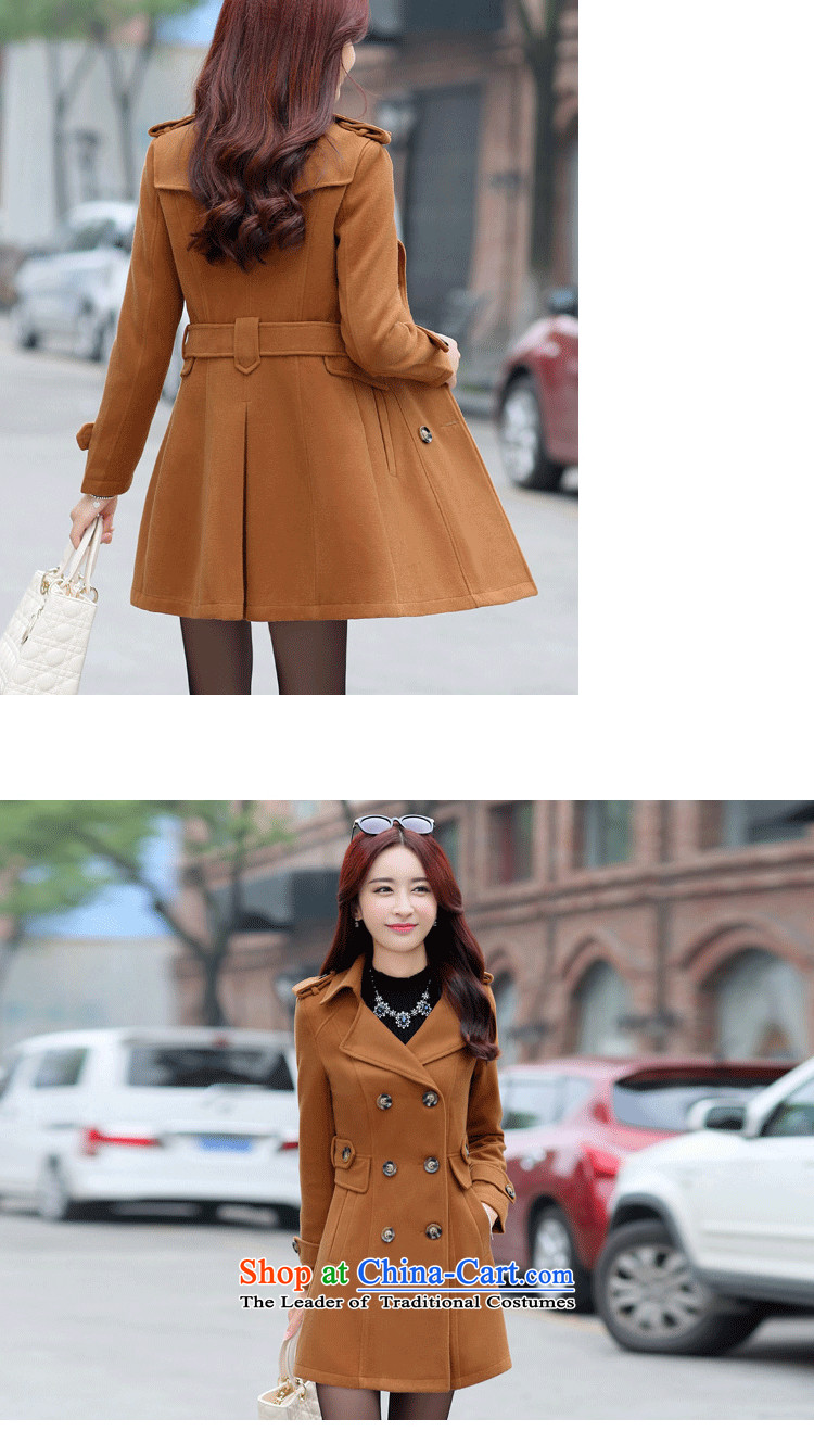 To Doi Connie gross? autumn and winter, female COAT 2015 Autumn for women Korean version of Sau San? 5893 gross coats female green L picture, prices, brand platters! The elections are supplied in the national character of distribution, so action, buy now enjoy more preferential! As soon as possible.