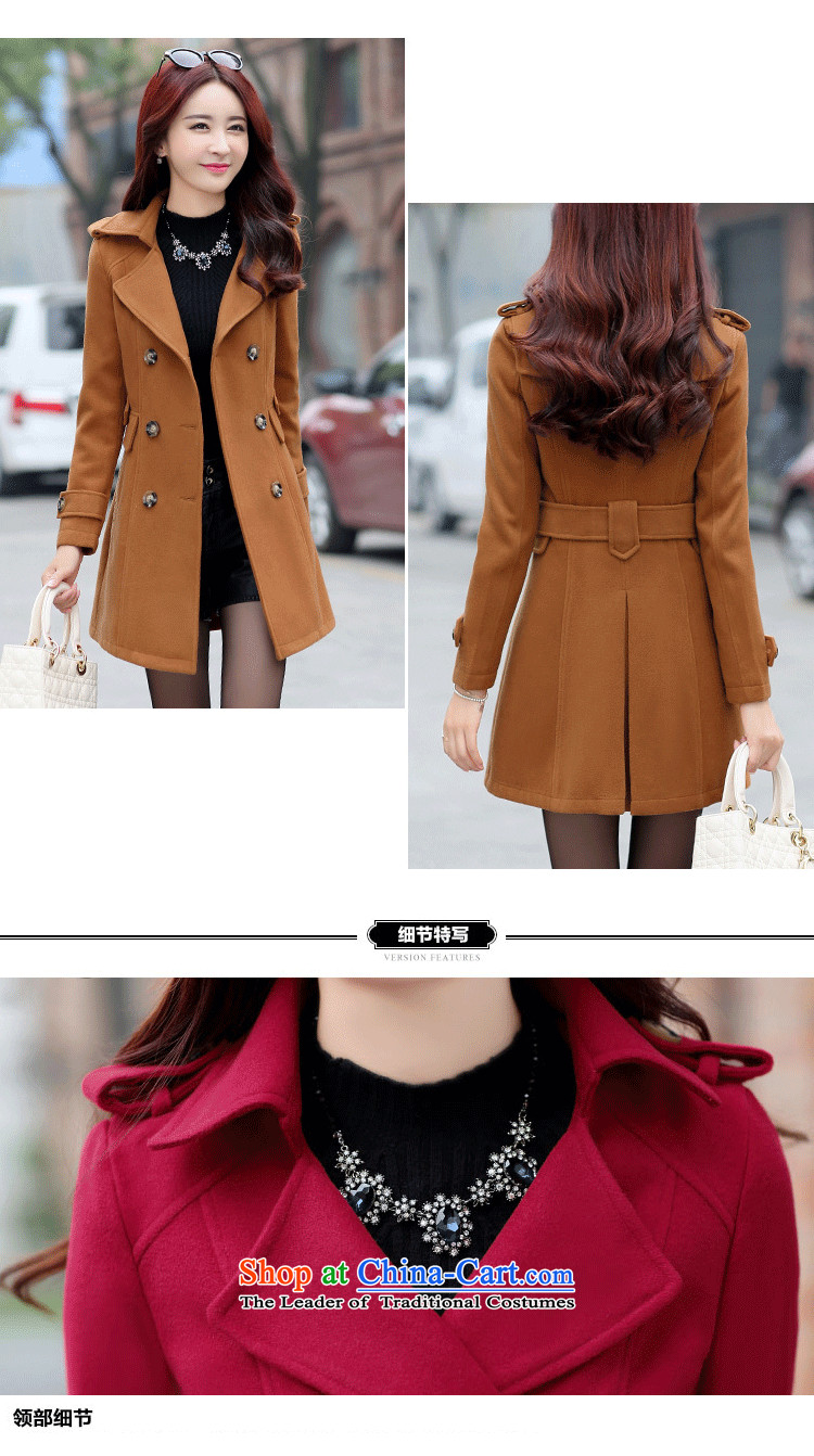 To Doi Connie gross? autumn and winter, female COAT 2015 Autumn for women Korean version of Sau San? 5893 gross coats female green L picture, prices, brand platters! The elections are supplied in the national character of distribution, so action, buy now enjoy more preferential! As soon as possible.