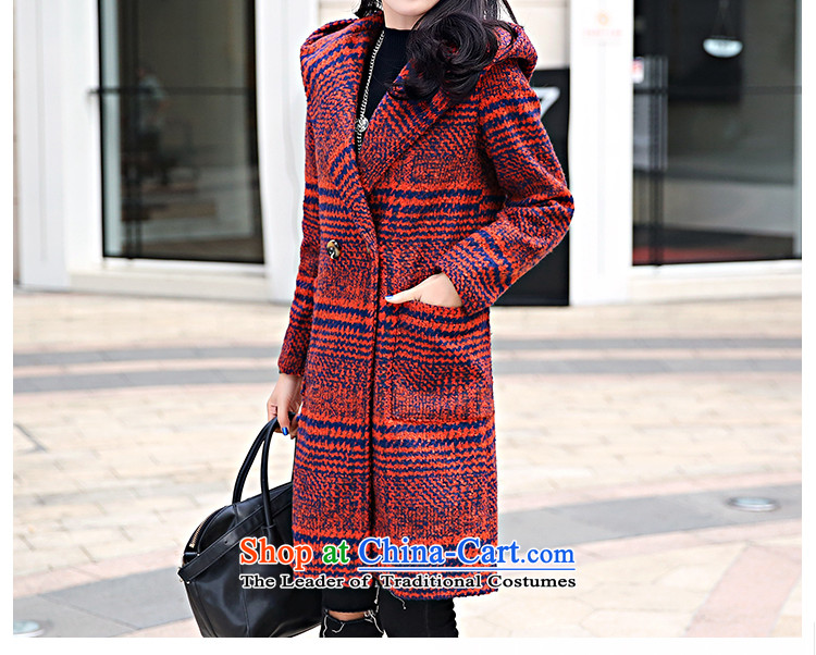 Dependency Edge gross? 2015 winter coats female new women in Korean long hair Sau San? 8518 female red of coat - COTTON M pictures, prices, brand platters! The elections are supplied in the national character of distribution, so action, buy now enjoy more preferential! As soon as possible.