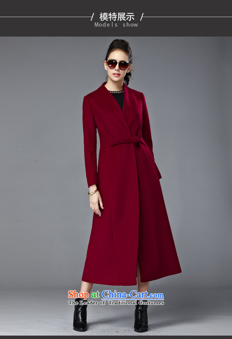 Youth Yi so new gross 2015 winter coats? Long Hoodie female Korean version of a wool coat Solid Color Sleek and versatile jacket female BOURDEAUX L picture, prices, brand platters! The elections are supplied in the national character of distribution, so action, buy now enjoy more preferential! As soon as possible.