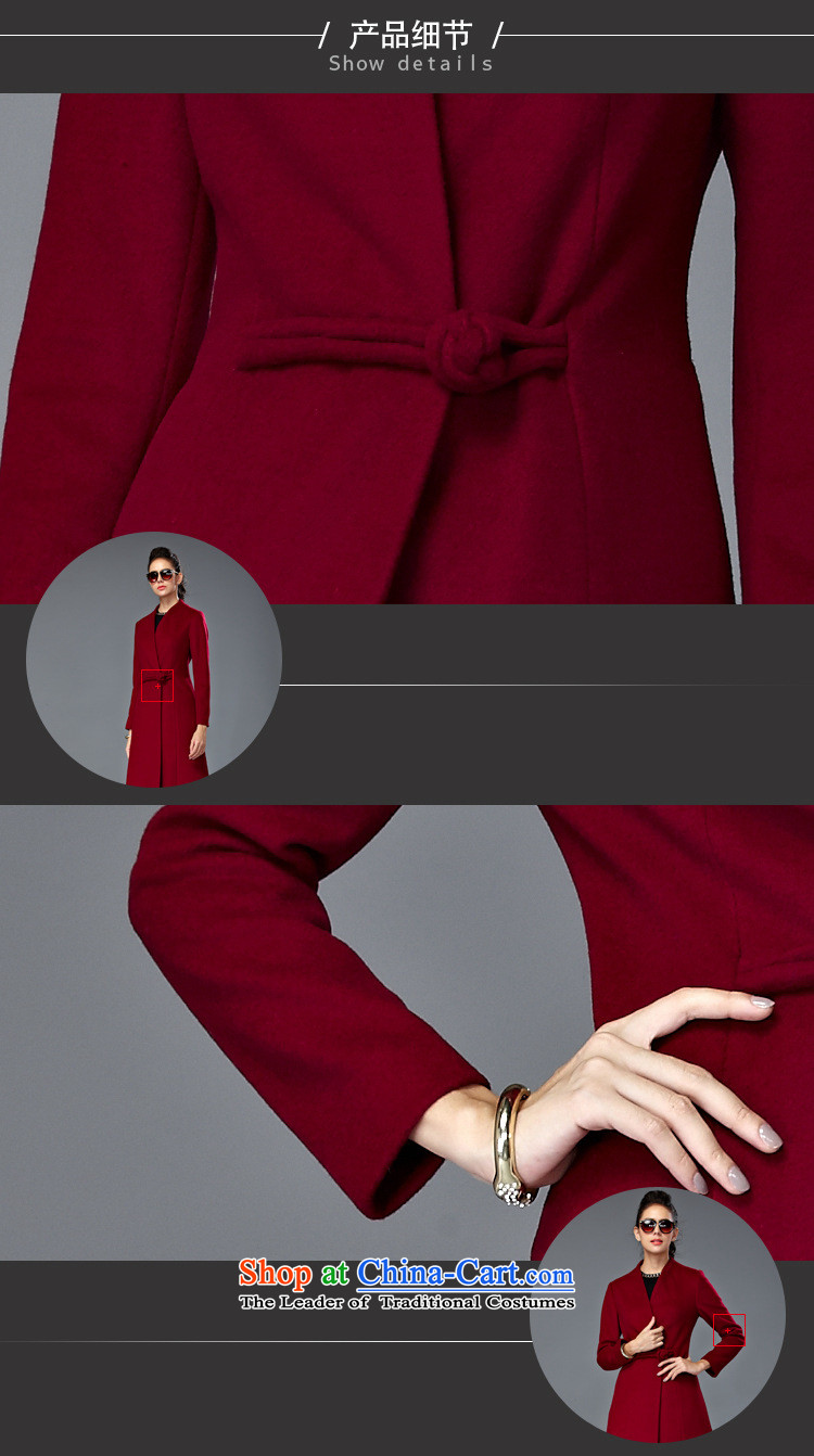 Youth Yi so new gross 2015 winter coats? Long Hoodie female Korean version of a wool coat Solid Color Sleek and versatile jacket female BOURDEAUX L picture, prices, brand platters! The elections are supplied in the national character of distribution, so action, buy now enjoy more preferential! As soon as possible.