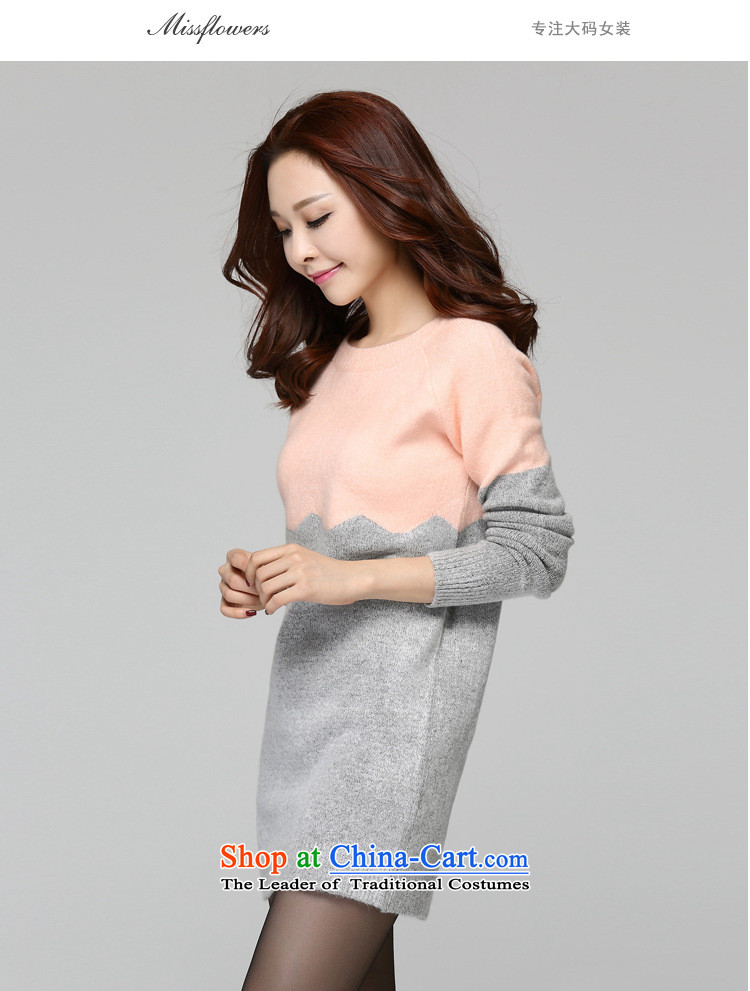 Indulge larger women 2015 winter thick mm to xl woolen pullover knitted dresses 3802 apricot color pictures, prices, XXXL brand platters! The elections are supplied in the national character of distribution, so action, buy now enjoy more preferential! As soon as possible.