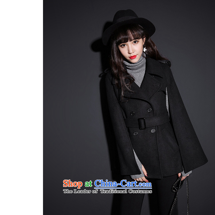 (Non-dual 12 7- Pearl? 2015 winter coats gross new cloak? female black jacket gross M picture, prices, brand platters! The elections are supplied in the national character of distribution, so action, buy now enjoy more preferential! As soon as possible.