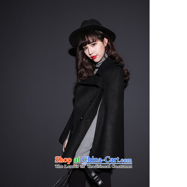 (Non-dual 12 7- Pearl? 2015 winter coats gross new cloak? female black jacket gross M picture, prices, brand platters! The elections are supplied in the national character of distribution, so action, buy now enjoy more preferential! As soon as possible.