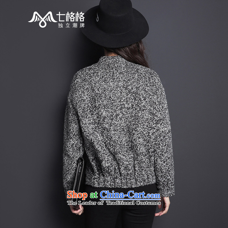 7 Huan gross? female Korean jacket 2015 autumn and winter new short, loose hair? 7 M gray female jacket (OTHERMIX Princess Returning Pearl) , , , shopping on the Internet