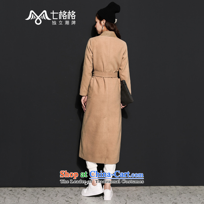 (Non-dual 12 7- Pearl? 2015 winter coats gross new wearing long and two color coats female beige , so rattled (OTHERMIX 7) , , , shopping on the Internet