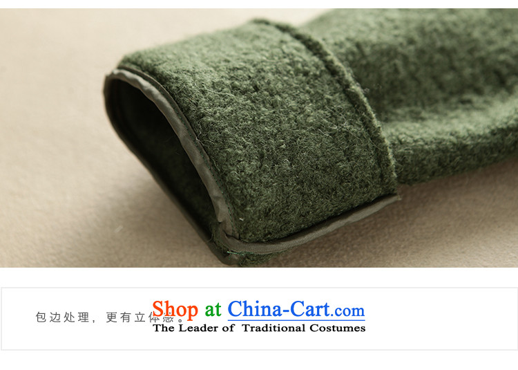 The cloud on the life of the 2015 autumn and winter new arts woolen coat long jacket 53W3227 gross? olive L picture, prices, brand platters! The elections are supplied in the national character of distribution, so action, buy now enjoy more preferential! As soon as possible.
