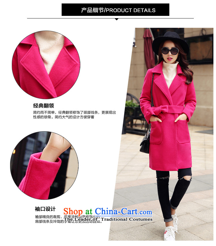 Wooden Geun-hye autumn and winter atmosphere in the Sau San long coats 8967)? The Red L/165(88a) picture, prices, brand platters! The elections are supplied in the national character of distribution, so action, buy now enjoy more preferential! As soon as possible.