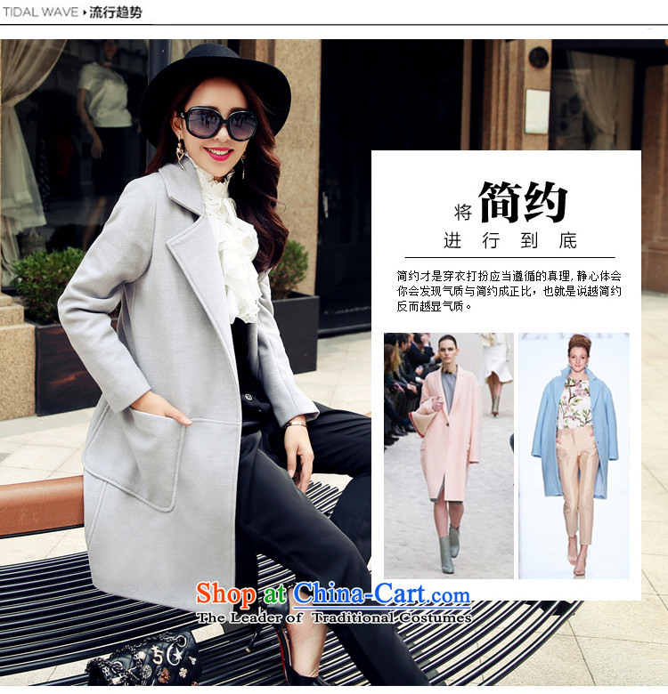 Wooden Geun-hye autumn and winter atmosphere in the Sau San long)? 8967 gray L/165(88a) coats picture, prices, brand platters! The elections are supplied in the national character of distribution, so action, buy now enjoy more preferential! As soon as possible.