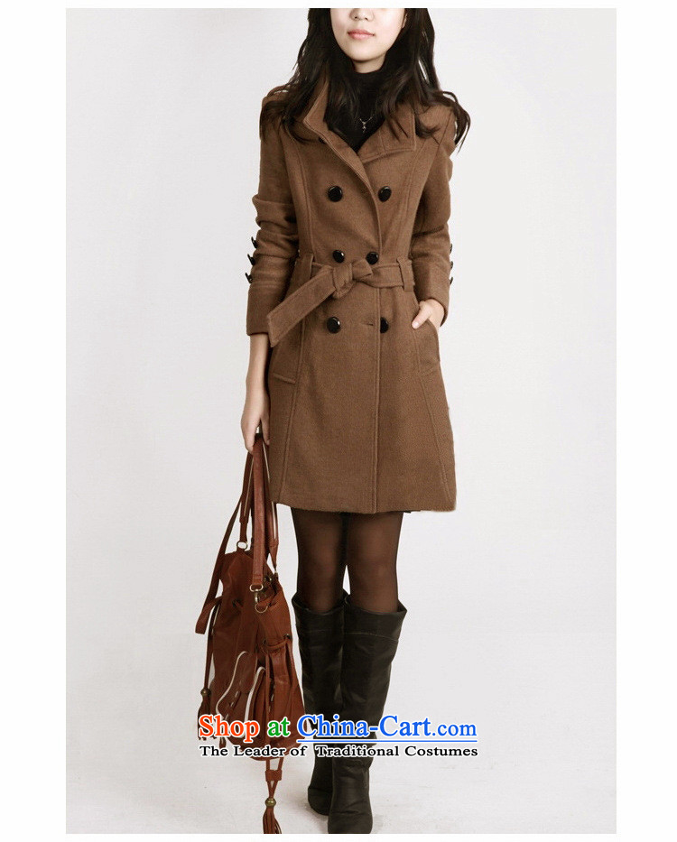 Min-a wool coat 2015 Fall/Winter Collections new larger gross girls jacket? long graphics thin collar Sau San Mao? and color 2XL Photo coats, prices, brand platters! The elections are supplied in the national character of distribution, so action, buy now enjoy more preferential! As soon as possible.