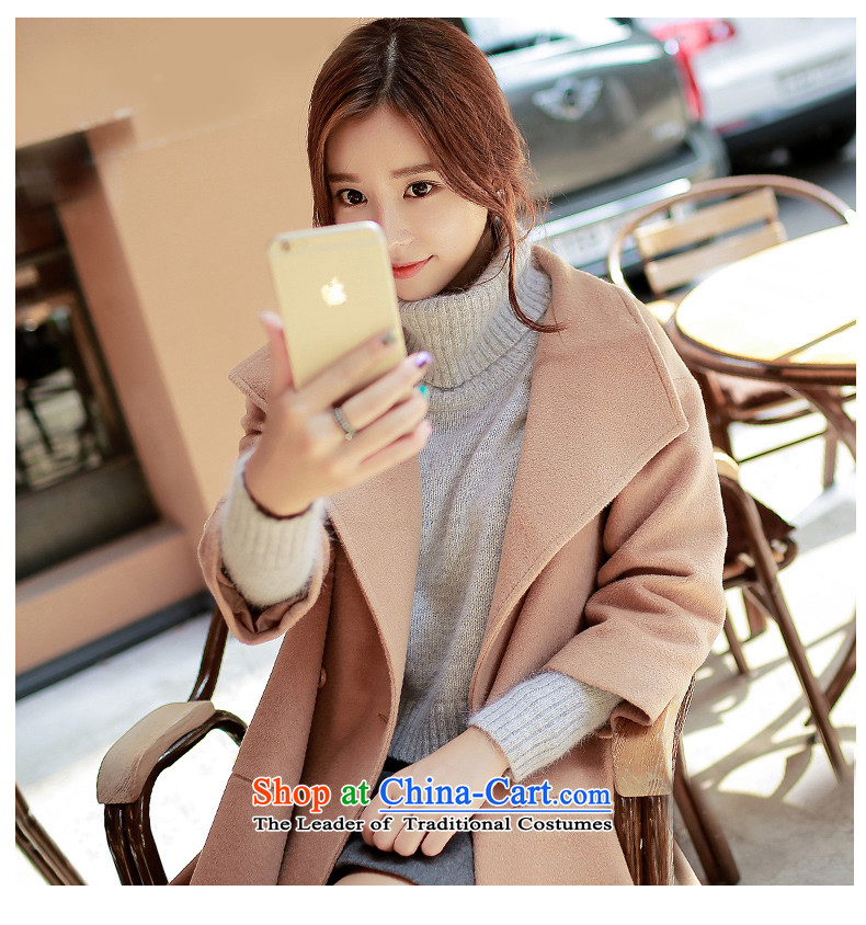 Install the latest autumn and winter COCOOKIKI2015) Women cloak? In gross jacket long coats gross female Korean? CC170 black M picture, prices, brand platters! The elections are supplied in the national character of distribution, so action, buy now enjoy more preferential! As soon as possible.