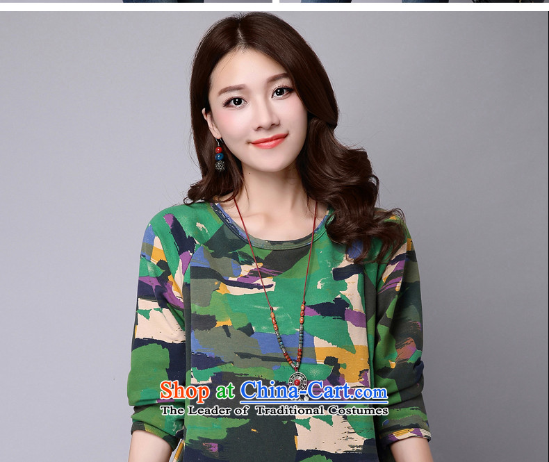 2015 Autumn and Winter Korea MEISUDI version of large numbers of ladies suit wild in the lint-free long loose reinforcement video thin solid long-sleeved T-shirt orange L picture, prices, brand platters! The elections are supplied in the national character of distribution, so action, buy now enjoy more preferential! As soon as possible.