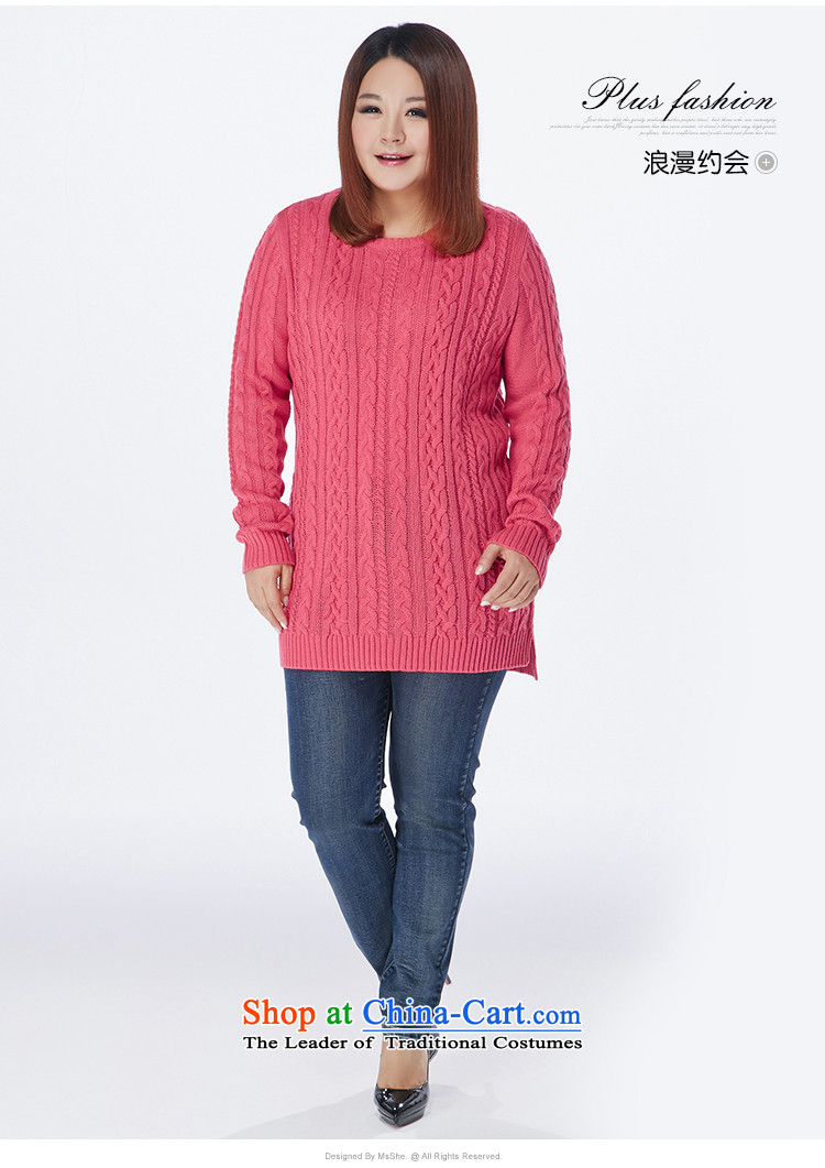 Msshe xl women 2015 new winter clothing ma pattern Long Neck Sweater pullovers 10643 aubergine 5XL picture, prices, brand platters! The elections are supplied in the national character of distribution, so action, buy now enjoy more preferential! As soon as possible.