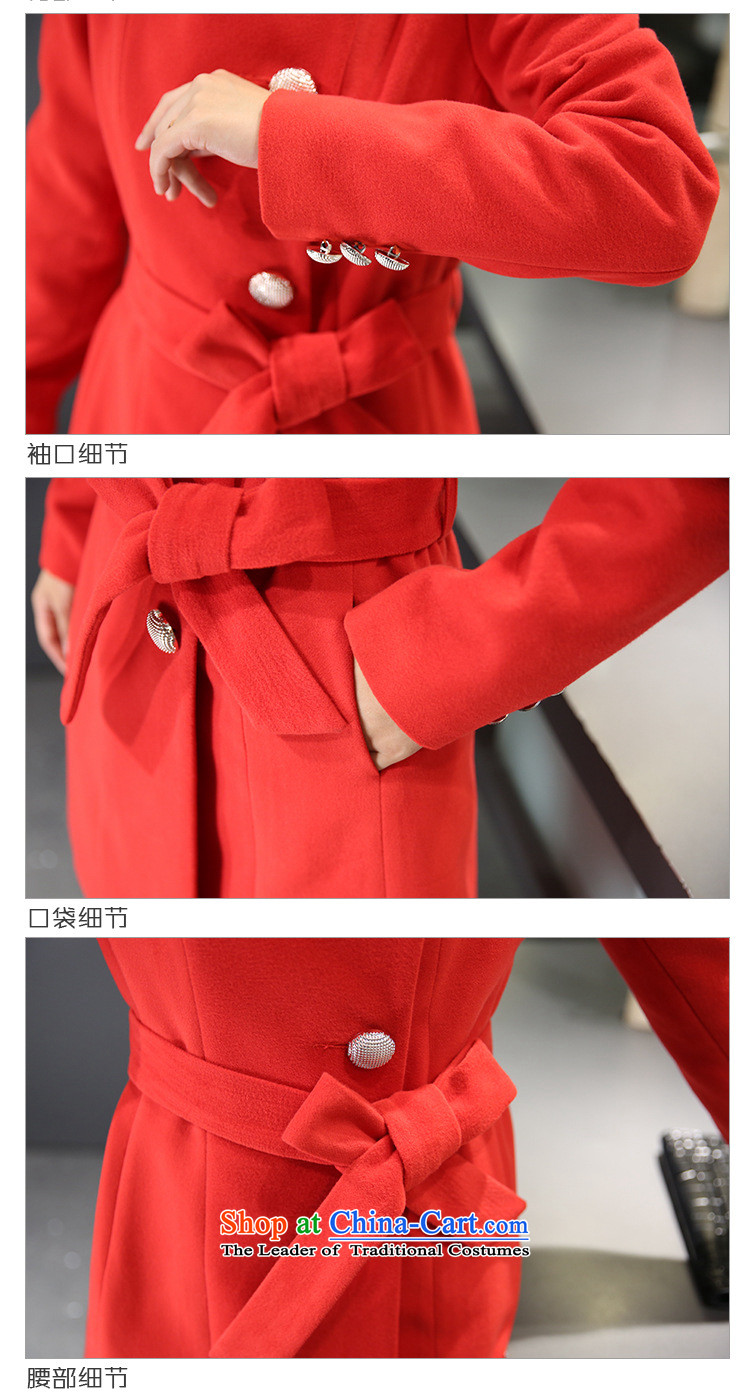 Vera wind 2015 autumn and winter new Korean female jacket is thick hair, long wool Sau San a wool coat gross? windbreaker female red XL Photo, prices, brand platters! The elections are supplied in the national character of distribution, so action, buy now enjoy more preferential! As soon as possible.