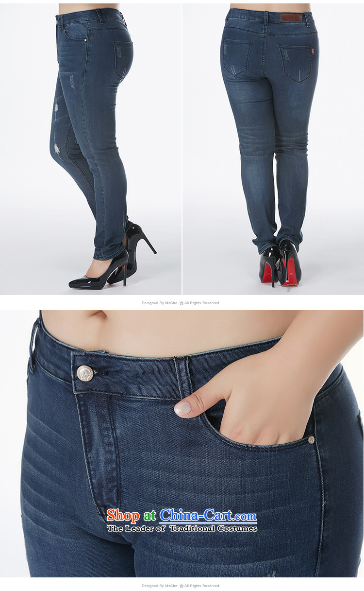Msshe xl women 2015 new winter pants made old footsore cowboy trousers 4183rd deep Denim blue T5 picture, prices, brand platters! The elections are supplied in the national character of distribution, so action, buy now enjoy more preferential! As soon as possible.