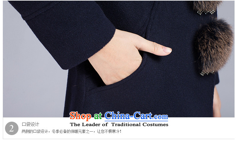 The autumn and winter Sau San Video 1485#2015 thin long-sleeved temperament solid color navy blue jacket? gross L picture, prices, brand platters! The elections are supplied in the national character of distribution, so action, buy now enjoy more preferential! As soon as possible.