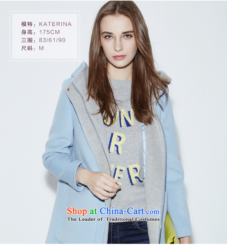Hong Lai Ying 2015 winter clothing new pure color fresh with cap clips arts cotton jacket 951048228 light blue (56) L picture, prices, brand platters! The elections are supplied in the national character of distribution, so action, buy now enjoy more preferential! As soon as possible.