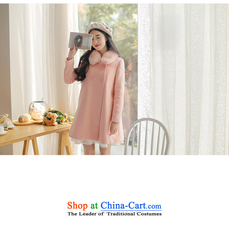 Wood home .2015 winter clothing new date of Sweet child for double-removable for A relaxd Maomao large gross? 15 December pink jacket sunrise volume S picture, prices, brand platters! The elections are supplied in the national character of distribution, so action, buy now enjoy more preferential! As soon as possible.