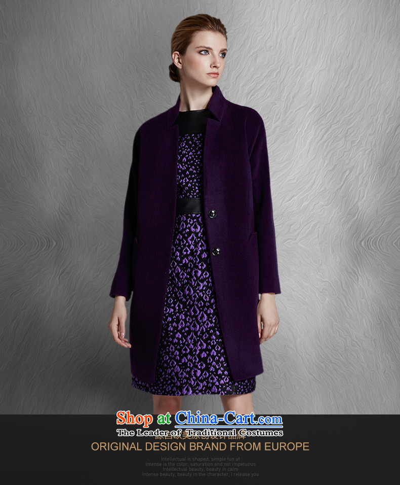 Mr NGAN domain sexily in long-coats 2015 Winter Olympics cocoon with new women's western minimalist atmosphere jacket 04W5746? gross purple L/40 picture, prices, brand platters! The elections are supplied in the national character of distribution, so action, buy now enjoy more preferential! As soon as possible.