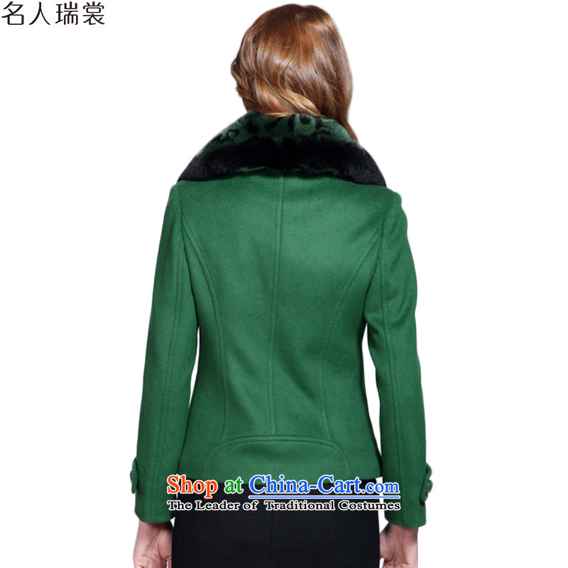 The Korean version of the double-jacket celebrity, so gross advisory Winter Sweater for thick hair? coats of Sau San XXL, celebrity Sui Sang green (MINGRENRUISHANG) , , , shopping on the Internet