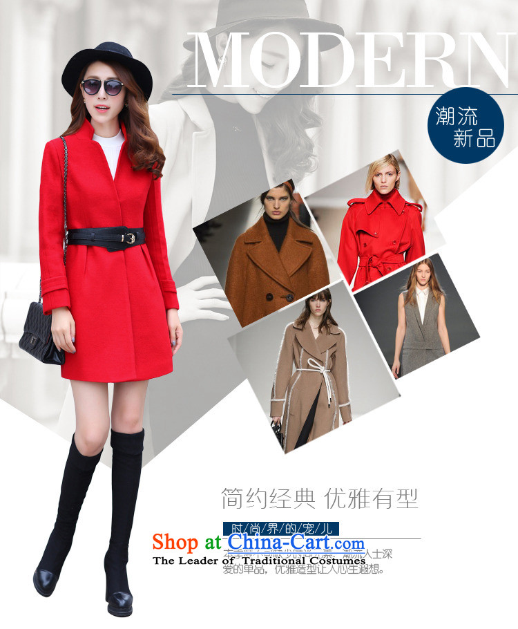 Yi Art 2015 autumn and winter new Korean version of Sau San? In coats Gross Gross? jacket long female Korean flower Gray L picture, prices, brand platters! The elections are supplied in the national character of distribution, so action, buy now enjoy more preferential! As soon as possible.