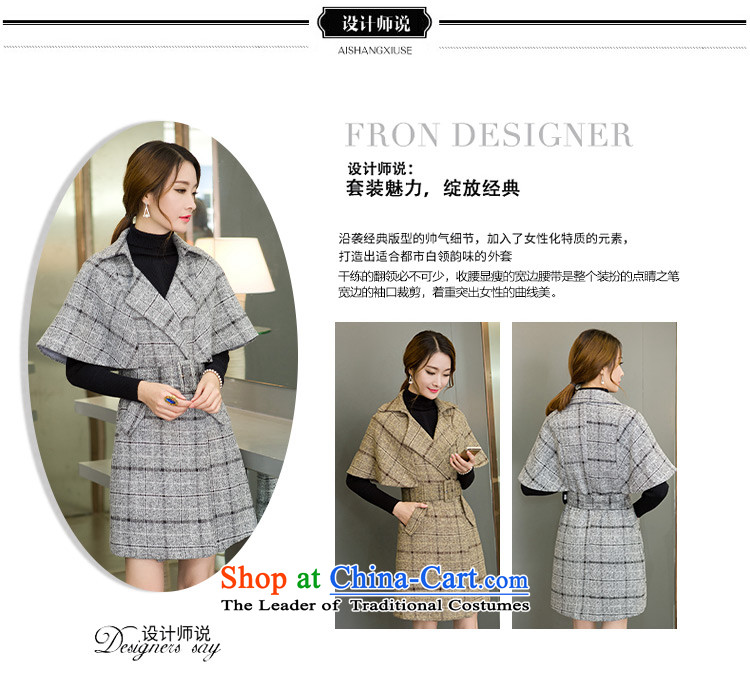 Scented Winter 2015 new stylish style charm Wild Hair? V1729 jacket coat Gray L picture, prices, brand platters! The elections are supplied in the national character of distribution, so action, buy now enjoy more preferential! As soon as possible.