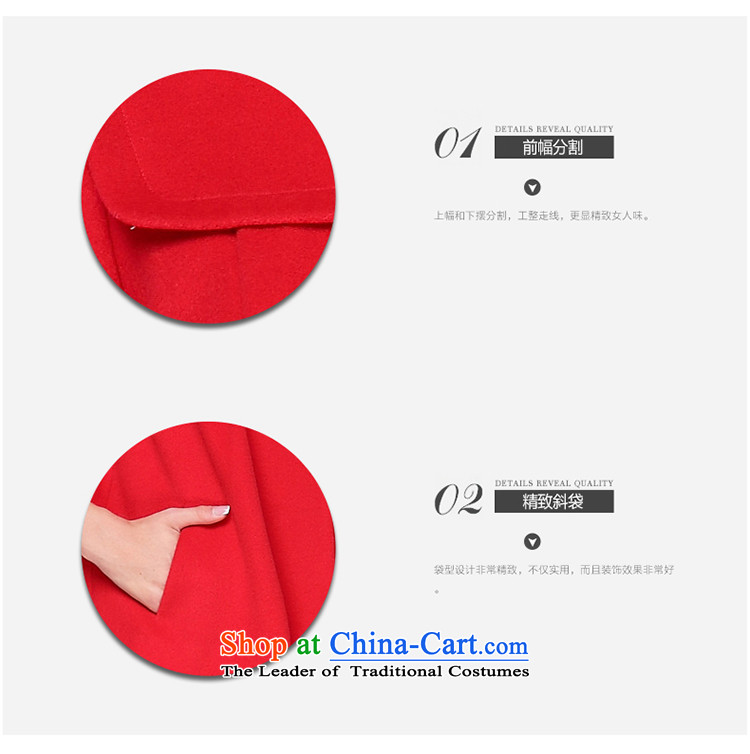 The Secretary for Health-care 2015 Ms. OSCE winter new wool 9 cuff round-neck collar and small-wind jacket? 10112 gross red S picture, prices, brand platters! The elections are supplied in the national character of distribution, so action, buy now enjoy more preferential! As soon as possible.