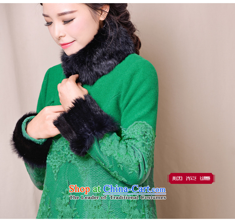 Fireworks Hot Winter 2015 new women's Chinese Antique temperament Sau San embroidered jacket moving gross? Green M 30-day pre-sale prices, pictures, brand platters! The elections are supplied in the national character of distribution, so action, buy now enjoy more preferential! As soon as possible.