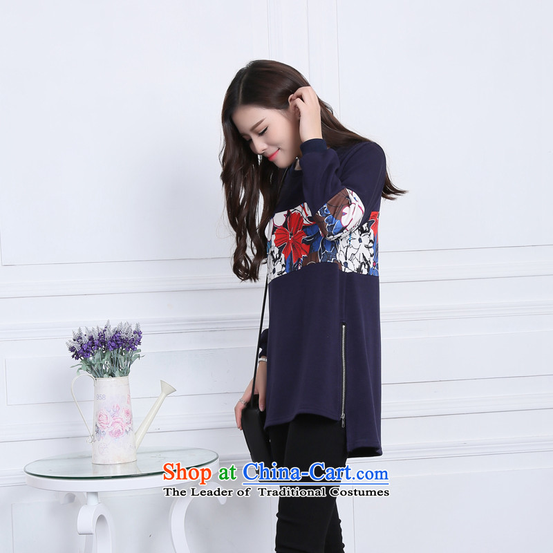 Mr Hui 2015 autumn and winter, the new add-in code women wear loose clothes stylish saika wild plus lint-free video thin large dresses thick photo 019 color sister XXL picture, prices, brand platters! The elections are supplied in the national character of distribution, so action, buy now enjoy more preferential! As soon as possible.