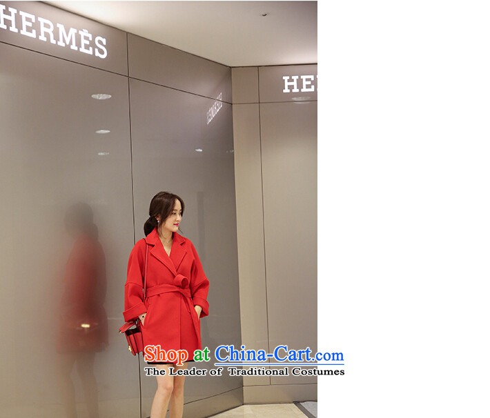 Carleen gross coats female Korean? winter cocoon-long hair red jacket? M picture, prices, brand platters! The elections are supplied in the national character of distribution, so action, buy now enjoy more preferential! As soon as possible.