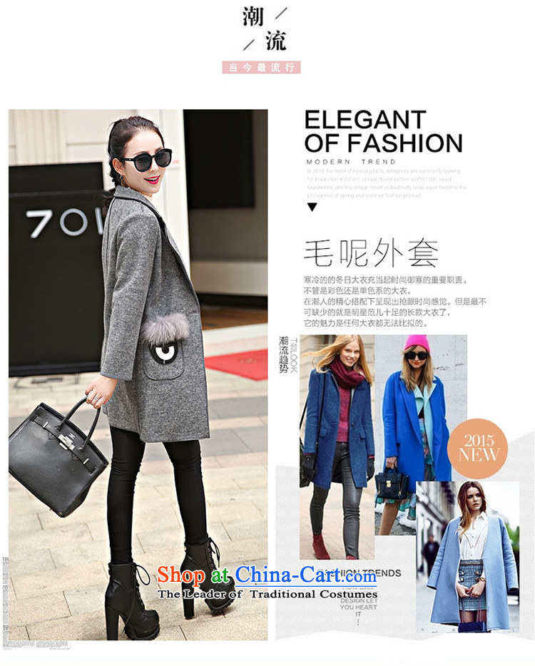 Suits for warm in the long hair? female Korean jacket for autumn and winter by replacing a wool coat female thick han bum 119 RED M picture, prices, brand platters! The elections are supplied in the national character of distribution, so action, buy now enjoy more preferential! As soon as possible.