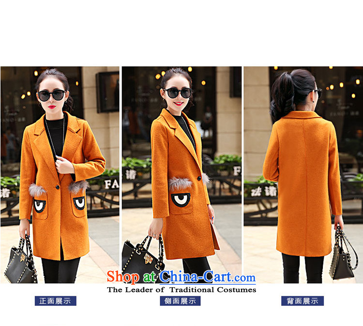 Suits for warm in the long hair? female Korean jacket for autumn and winter by replacing a wool coat female thick han bum 119 RED M picture, prices, brand platters! The elections are supplied in the national character of distribution, so action, buy now enjoy more preferential! As soon as possible.
