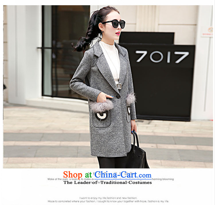 Suits for warm in the long hair? female Korean jacket for autumn and winter by replacing a wool coat female thick han bum 119 RED M picture, prices, brand platters! The elections are supplied in the national character of distribution, so action, buy now enjoy more preferential! As soon as possible.