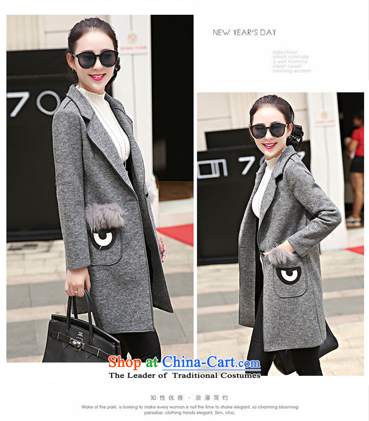 Suits for warm in the long hair? female Korean jacket for autumn and winter by replacing a wool coat female thick han bum 119 RED M picture, prices, brand platters! The elections are supplied in the national character of distribution, so action, buy now enjoy more preferential! As soon as possible.