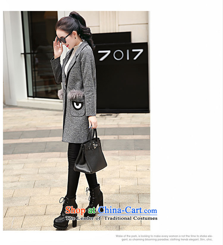 Suits for warm in the long hair? female Korean jacket for autumn and winter by replacing a wool coat female thick han bum 119 RED M picture, prices, brand platters! The elections are supplied in the national character of distribution, so action, buy now enjoy more preferential! As soon as possible.