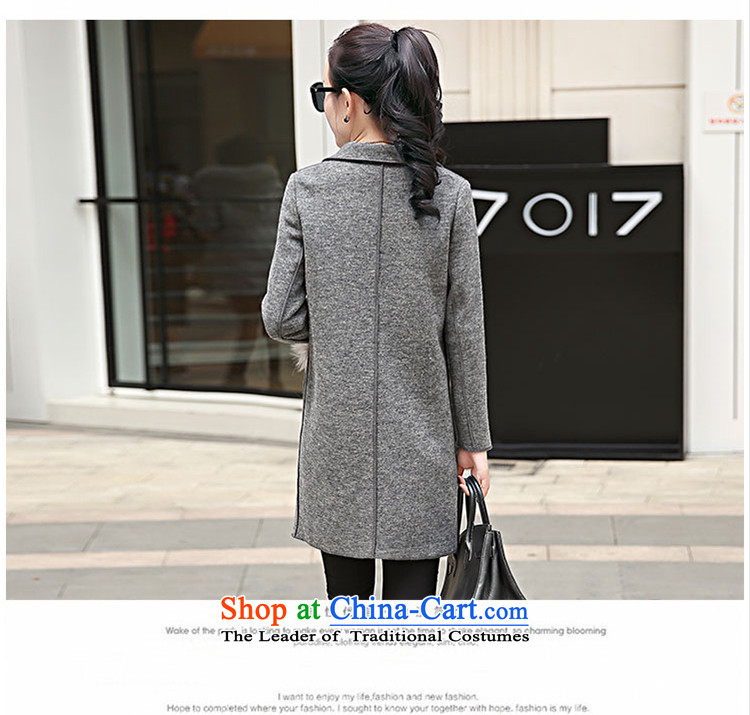 Suits for warm in the long hair? female Korean jacket for autumn and winter by replacing a wool coat female thick han bum 119 RED M picture, prices, brand platters! The elections are supplied in the national character of distribution, so action, buy now enjoy more preferential! As soon as possible.