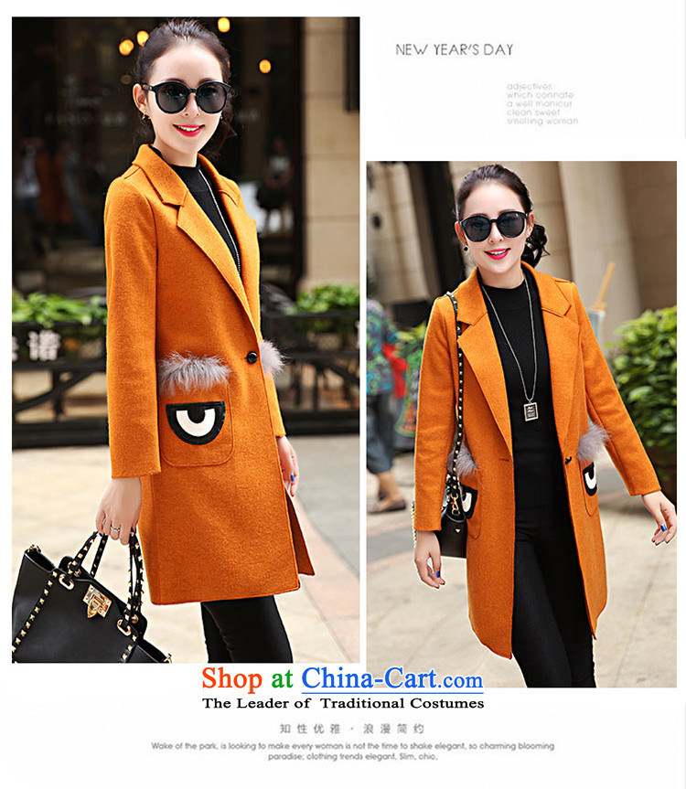 Suits for warm in the long hair? female Korean jacket for autumn and winter by replacing a wool coat female thick han bum 119 RED M picture, prices, brand platters! The elections are supplied in the national character of distribution, so action, buy now enjoy more preferential! As soon as possible.